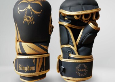 Gants MMA Kingdom Fighting - Noir/Or