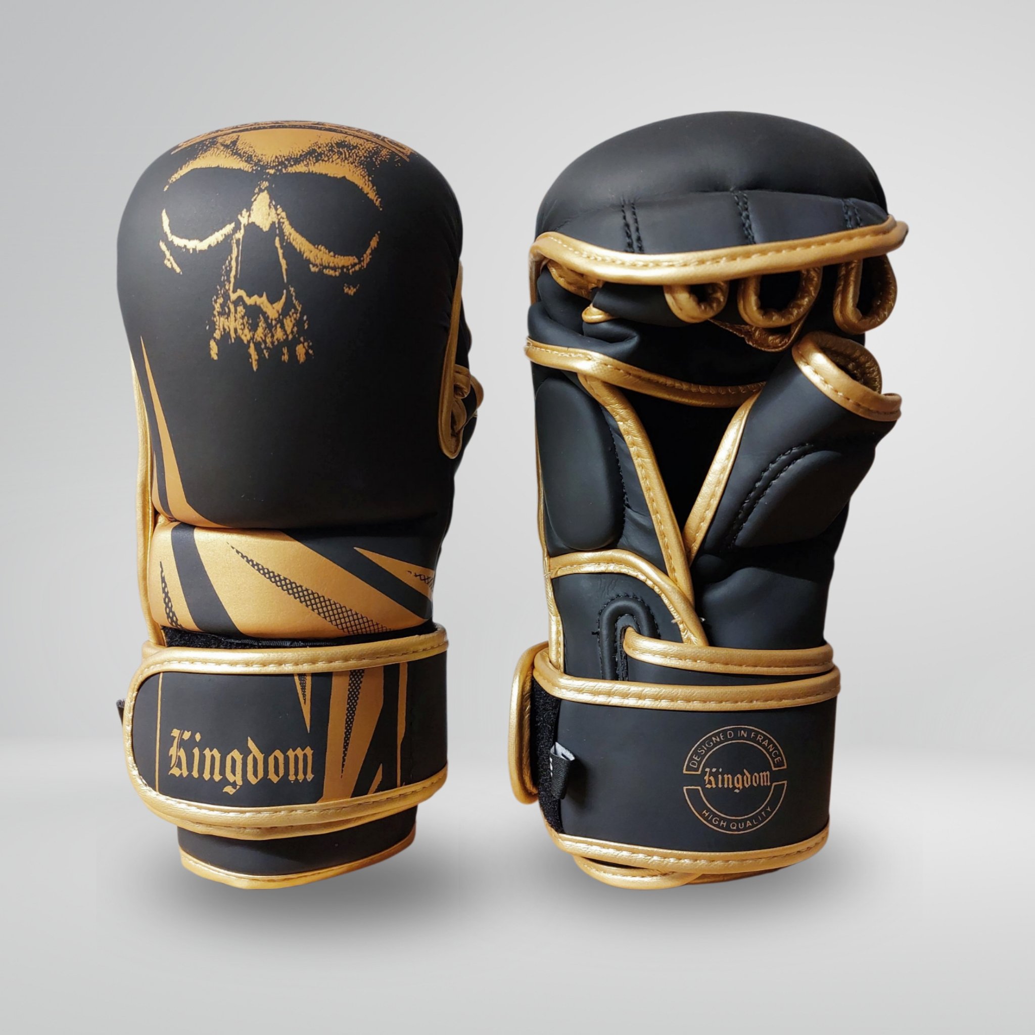 Gants MMA Kingdom Fighting - Noir/Or