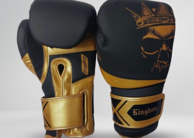 Gants de Boxe Kingdom Fighting - Noir/Or