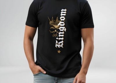 T-shirt Kingdom Fighting – Noir